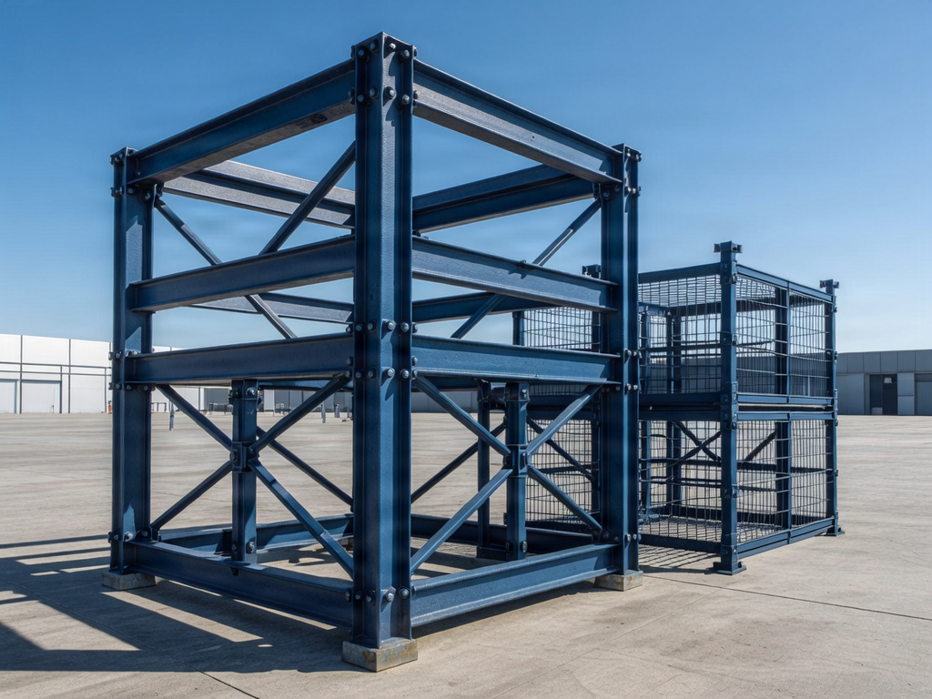 Racks industriales de acero estructural fabricados a la medida